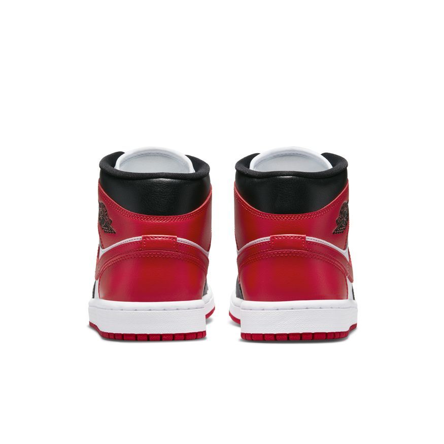 Air Jordan 1 Mid black gym red