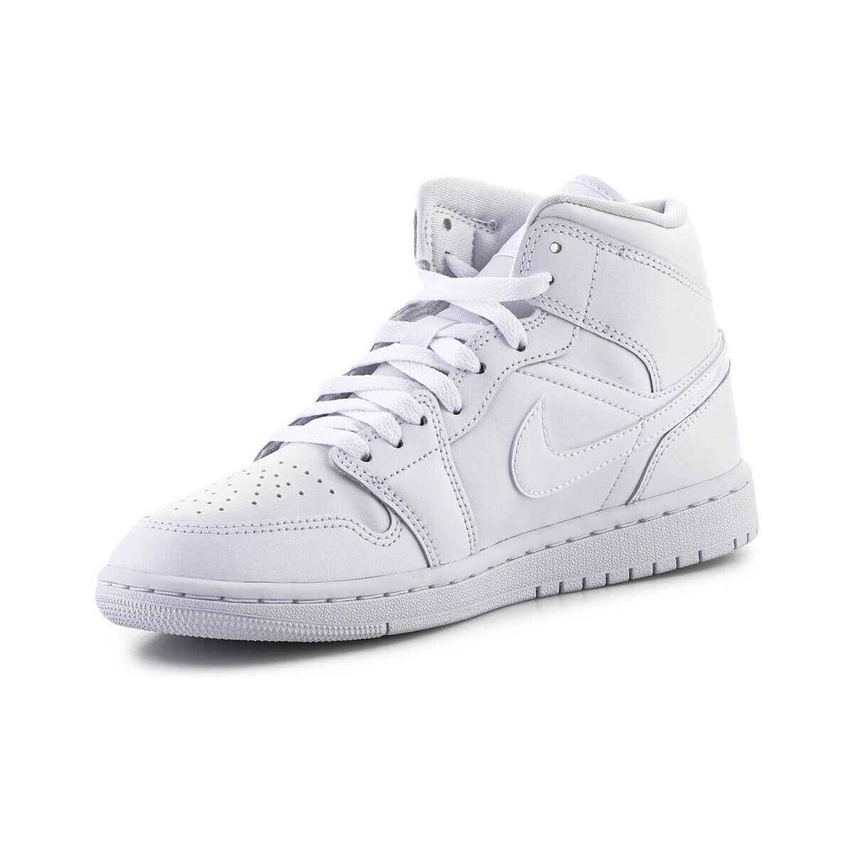 Air Jordan 1 Mid white white