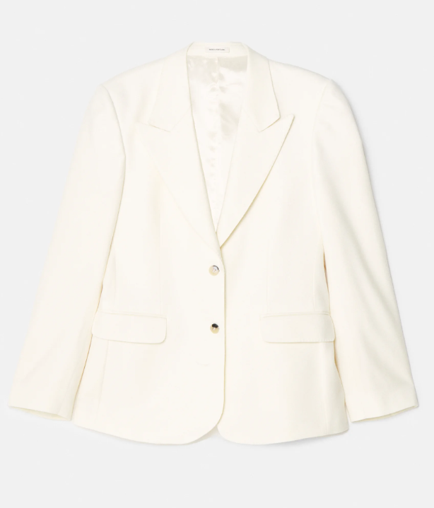 BITE Studios ECOLE Flanell Blazer off-white